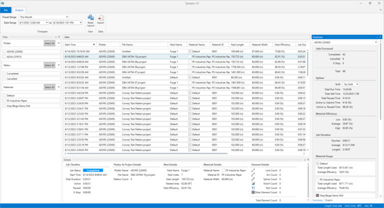 Analyze Tab – Software – Autometrix Help Center